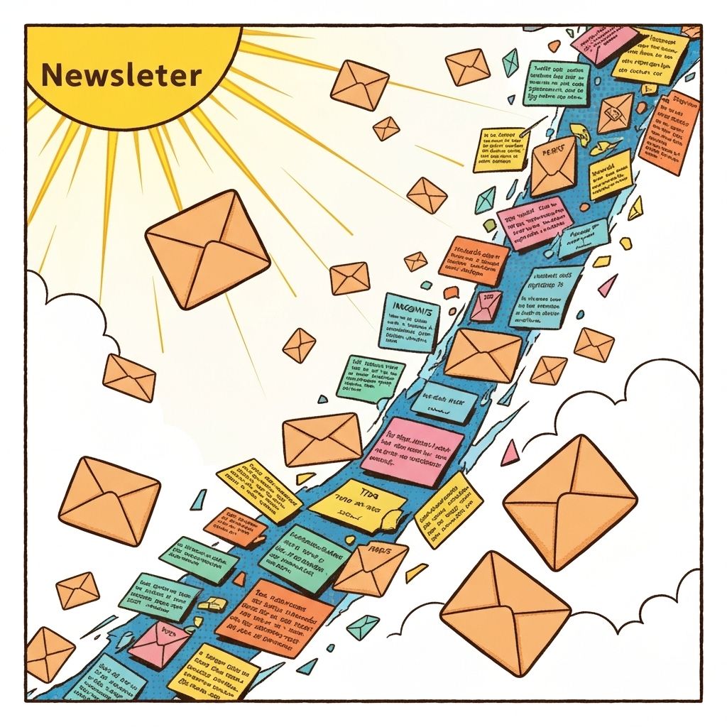 Newsletter subscription illustration