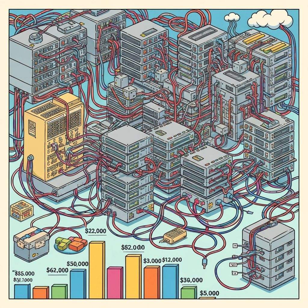 Cloud cost challenges illustration